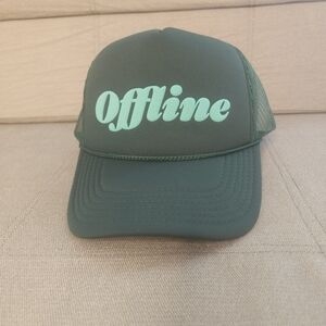 NWOT ULTA Green 'Offline' Trucker Hat